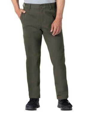 Colorado Clothing Men's 42x30 Utility Pants Relaxed Fit Green Stretch K1383